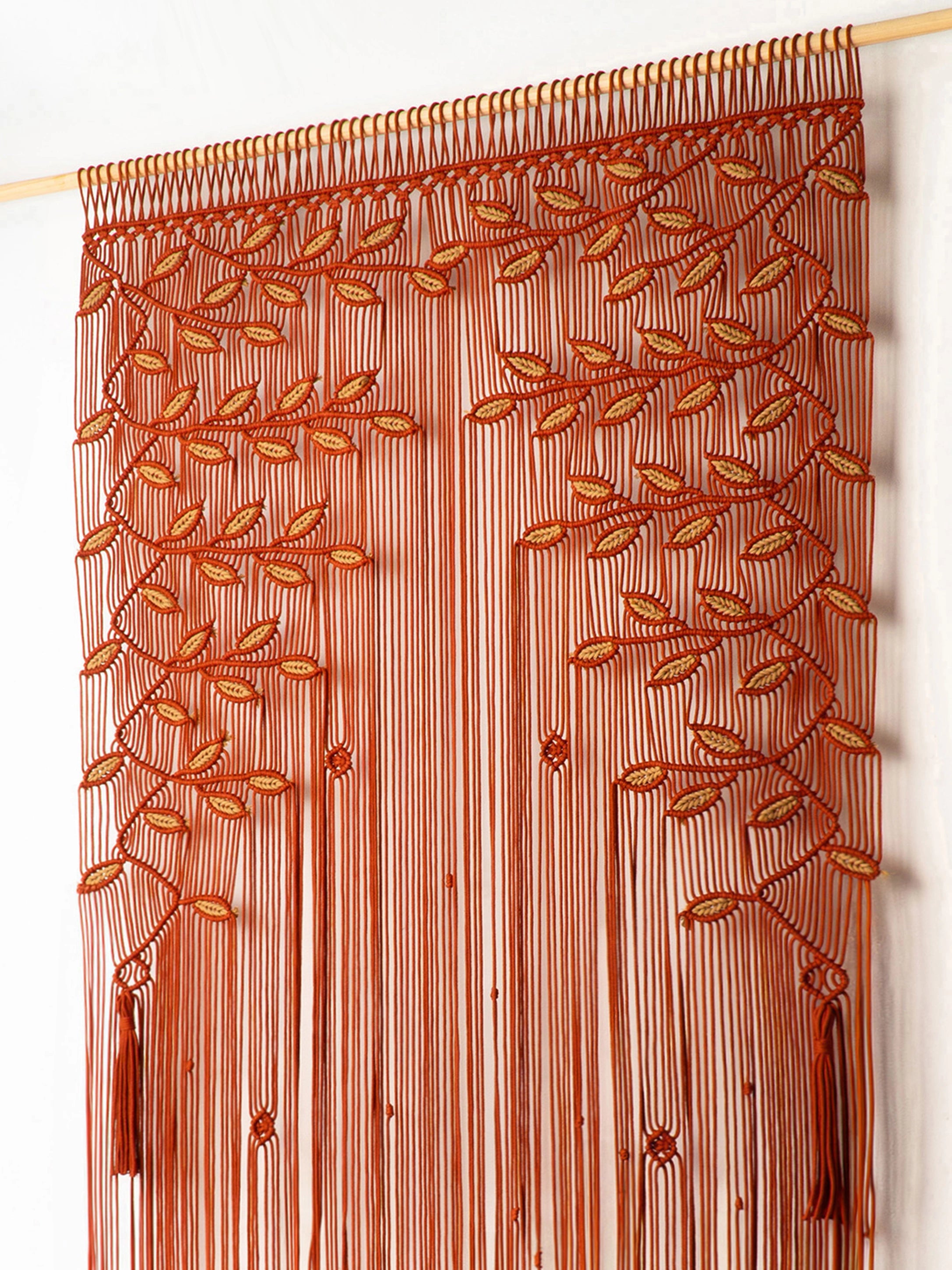 Bohem Terracotta Latte Doorway Curtain