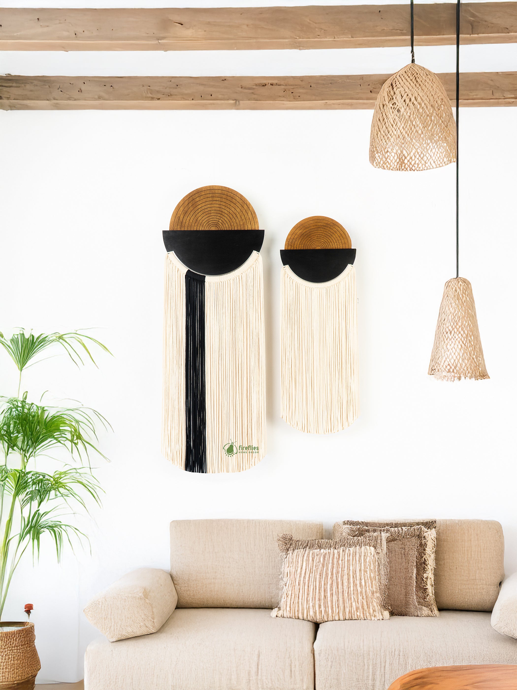 Circa Macrame Fiber Wall Art Y40