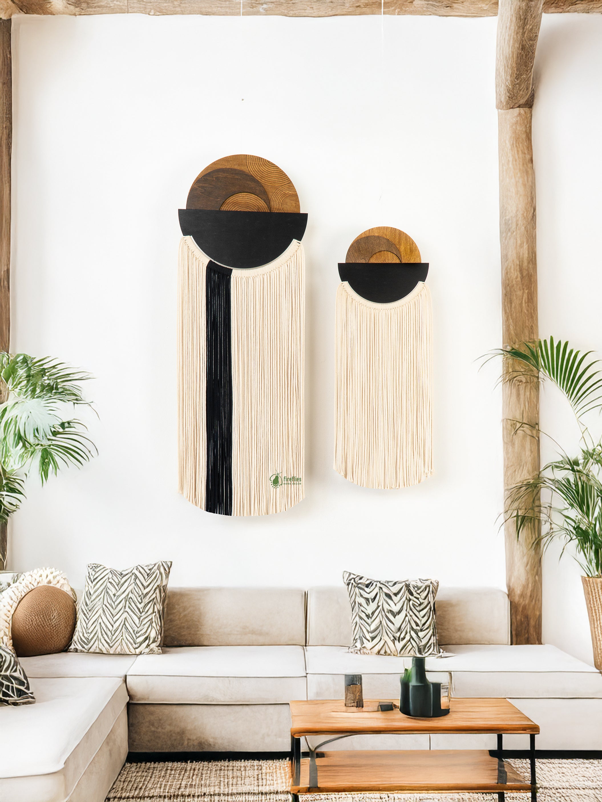 Circa Macrame Fiber Wall Art Y41