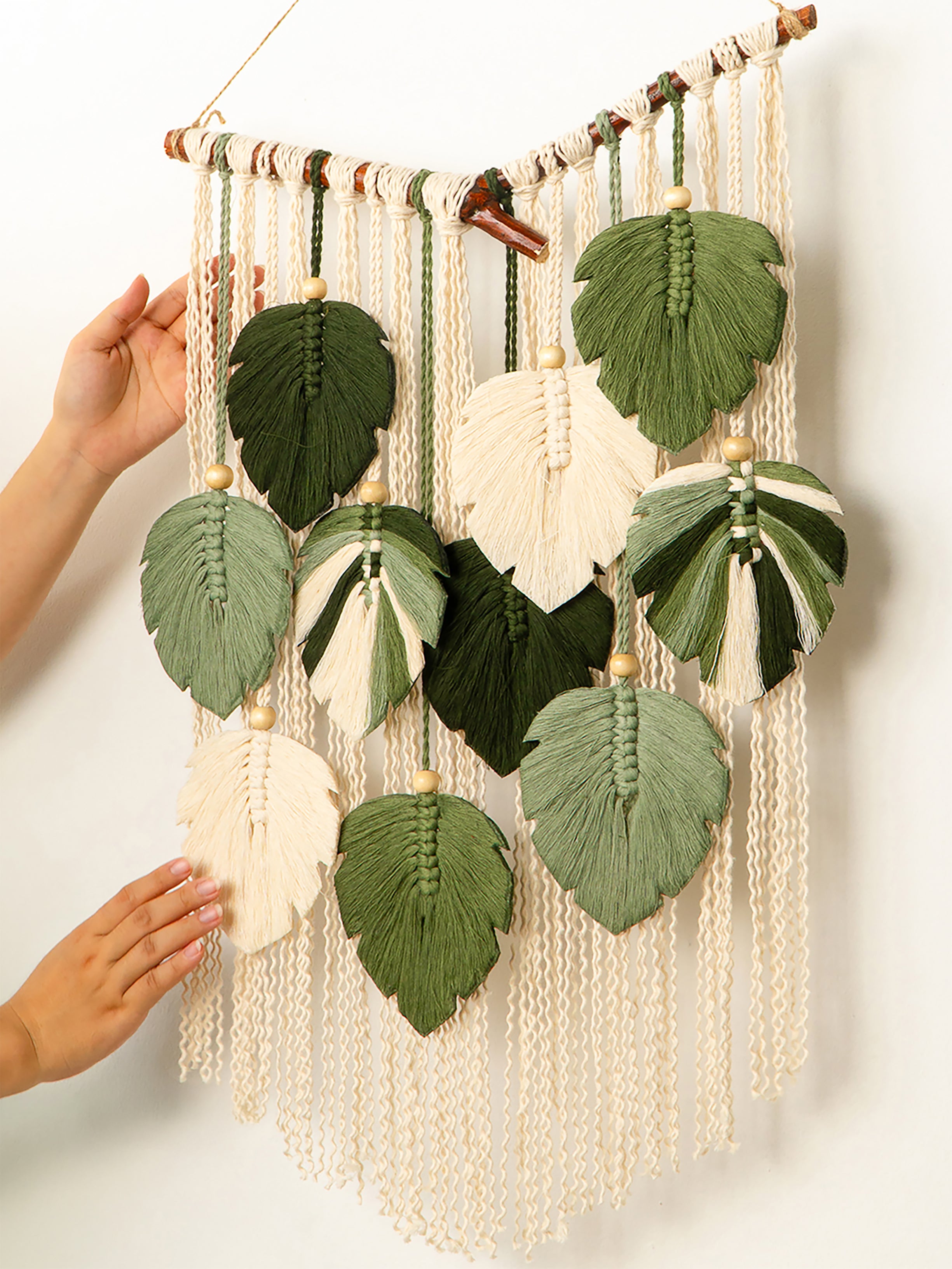 macrame monstera leaf Macrame Leaves