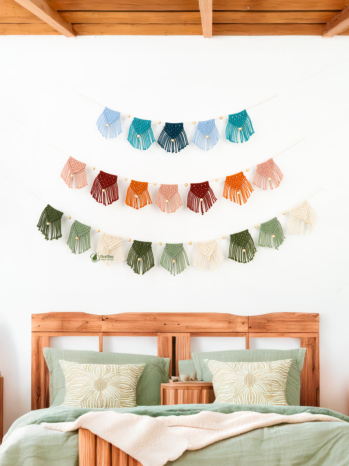 Macrame Flag Bunting Garlands