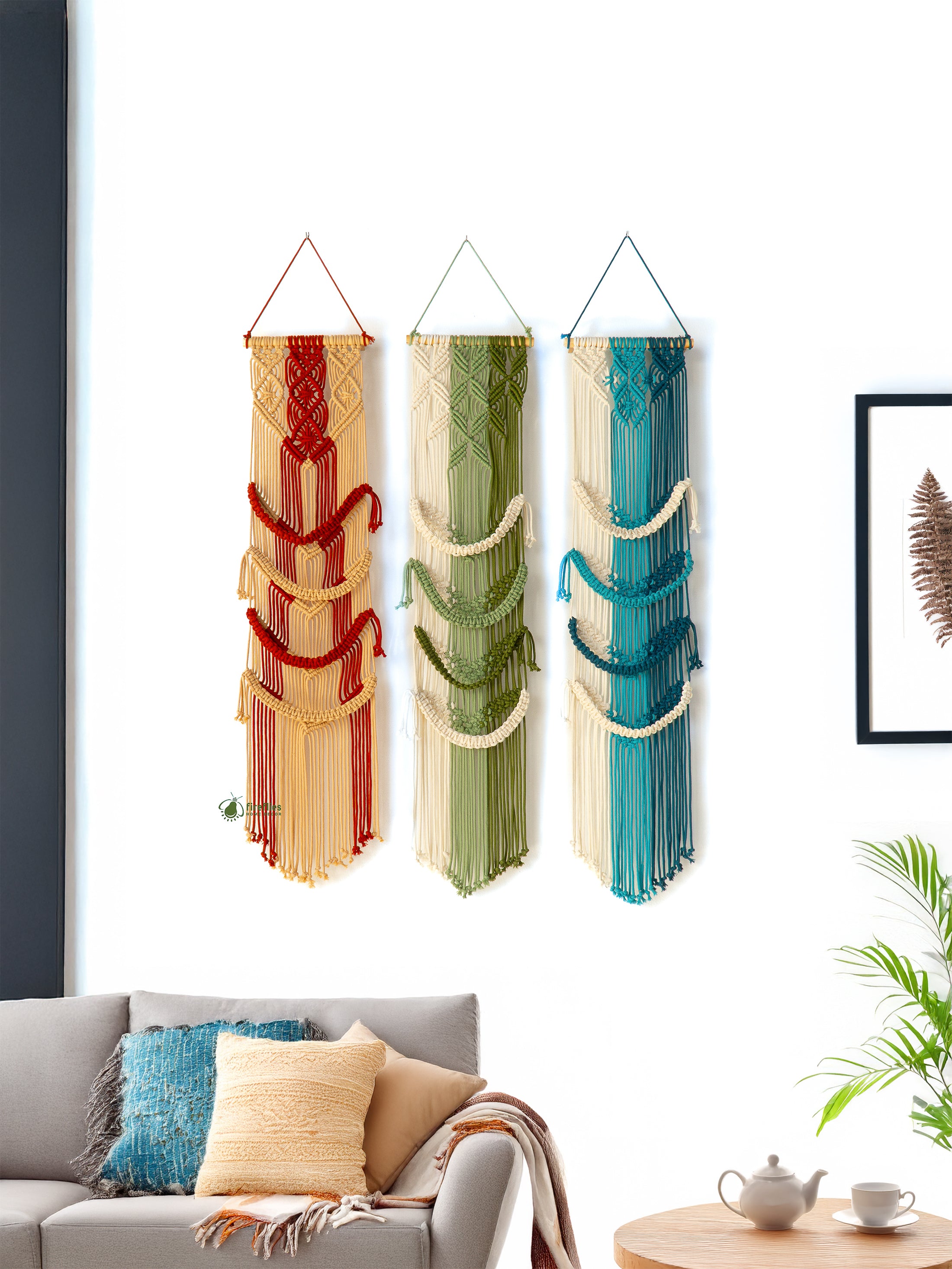 Knot Macrame Cap Holders