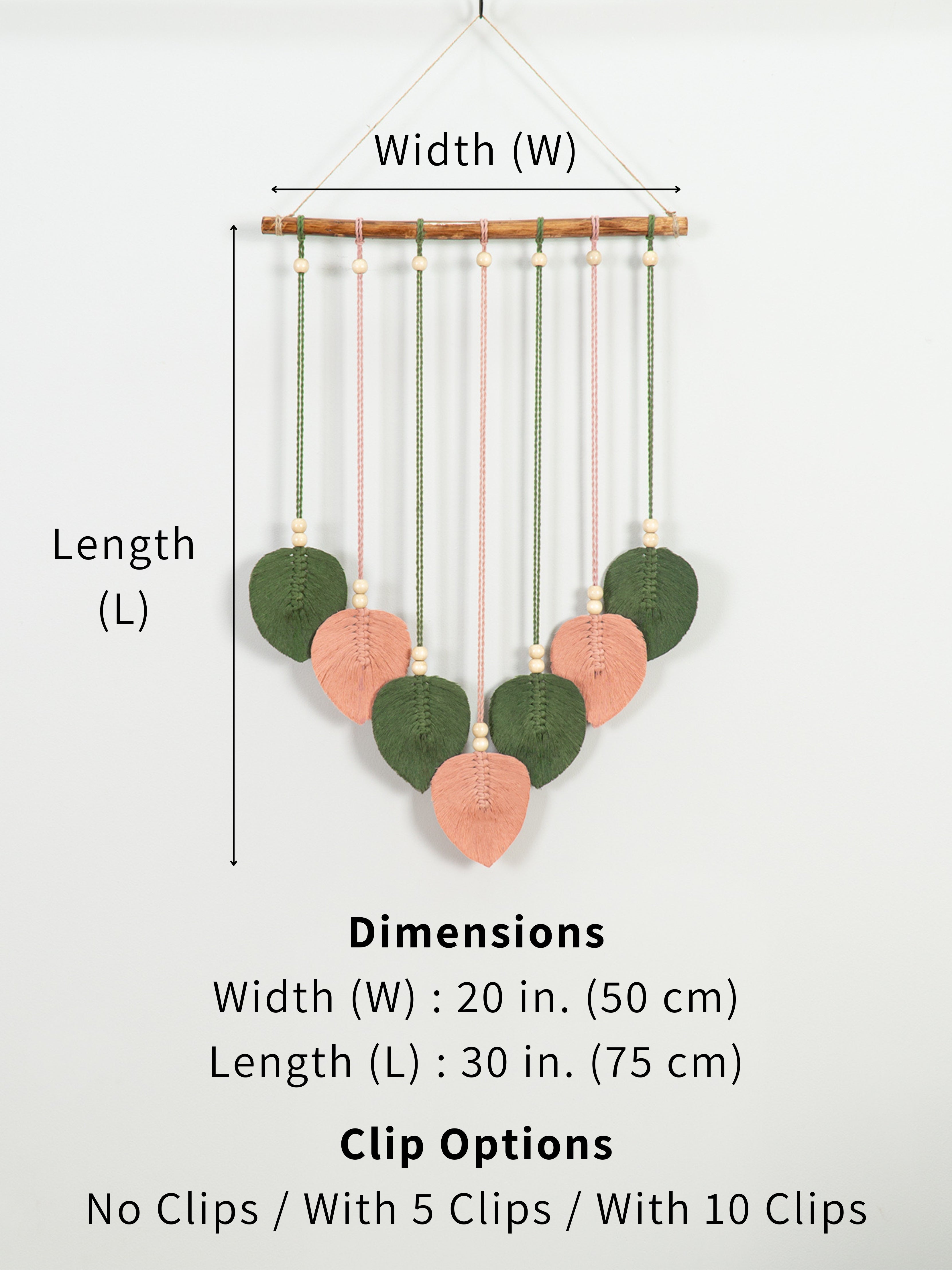 Handwoven Macrame Leaf Wall Hanging Photo Display, perfect for adding natural charm and holding beloved memories.
