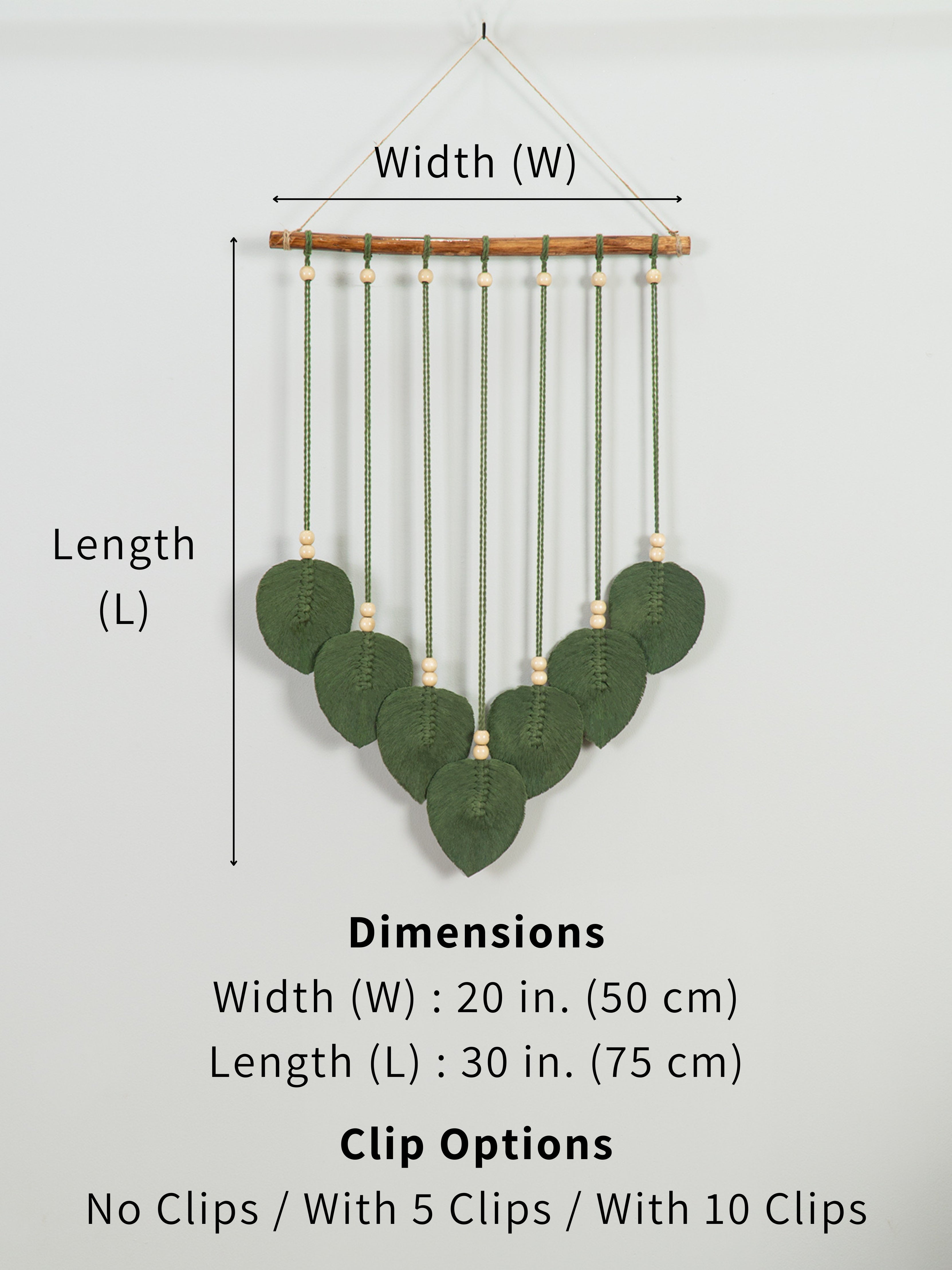 Handmade macrame leaf photo display, ideal for holding memories in cozy or modern decor.