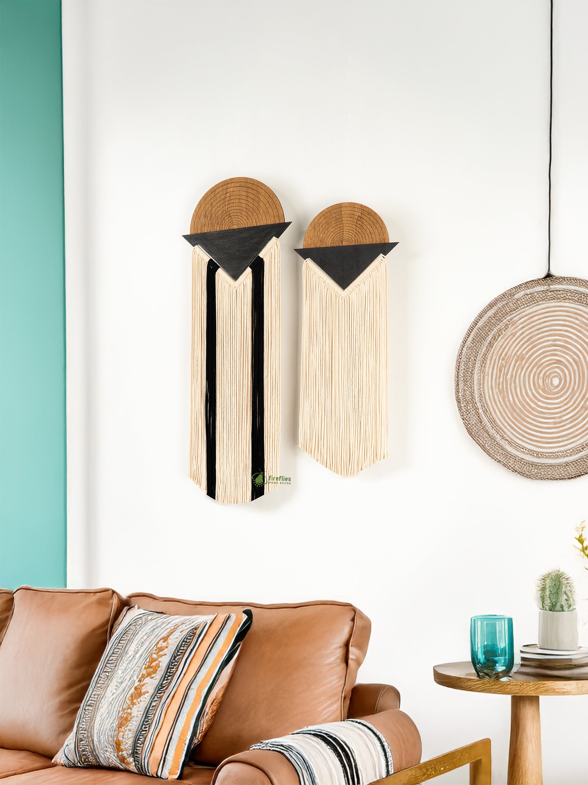 Circa Macrame Fiber Wall Art Y38