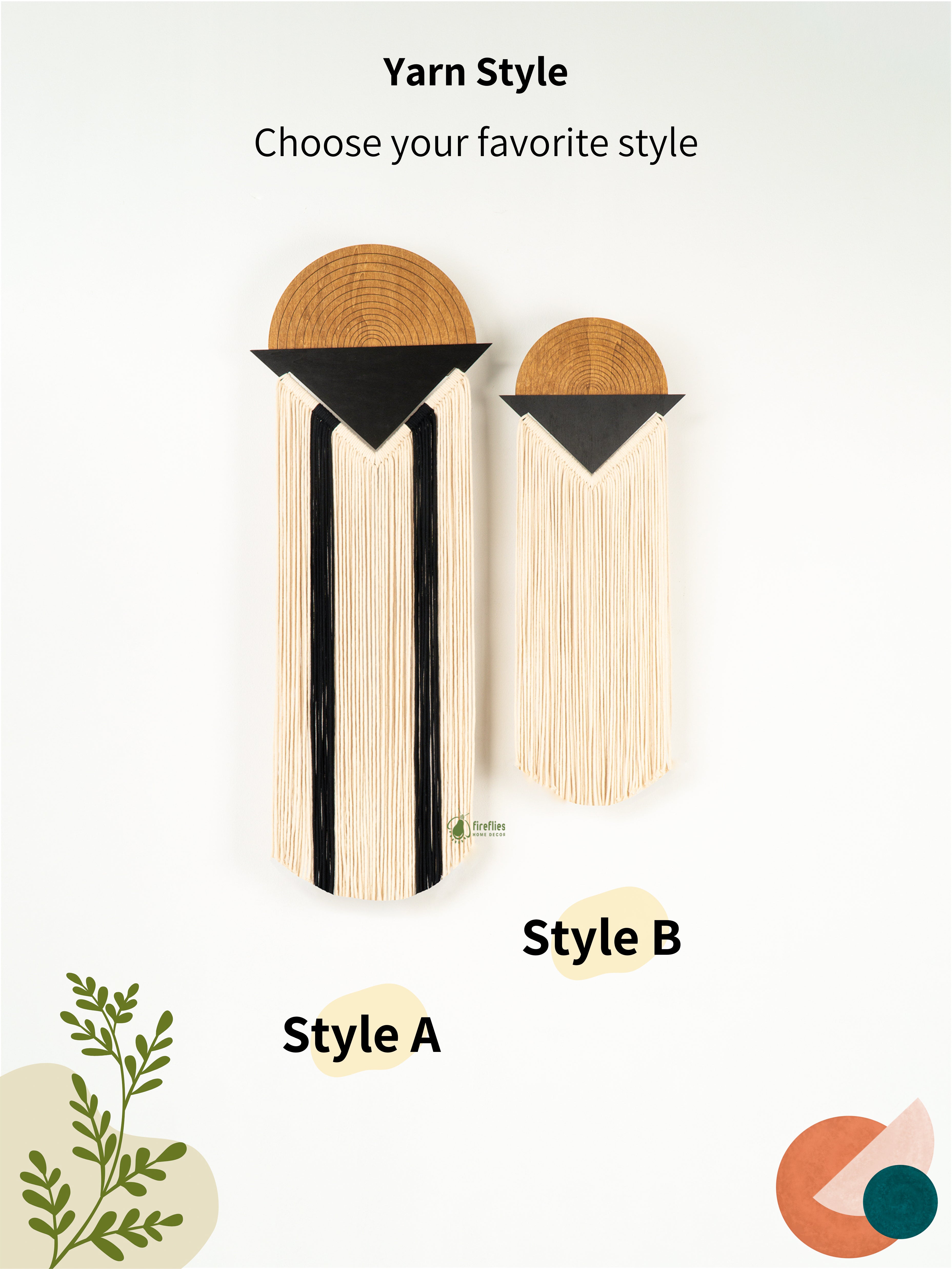 Circa Macrame Fiber Wall Art Y38