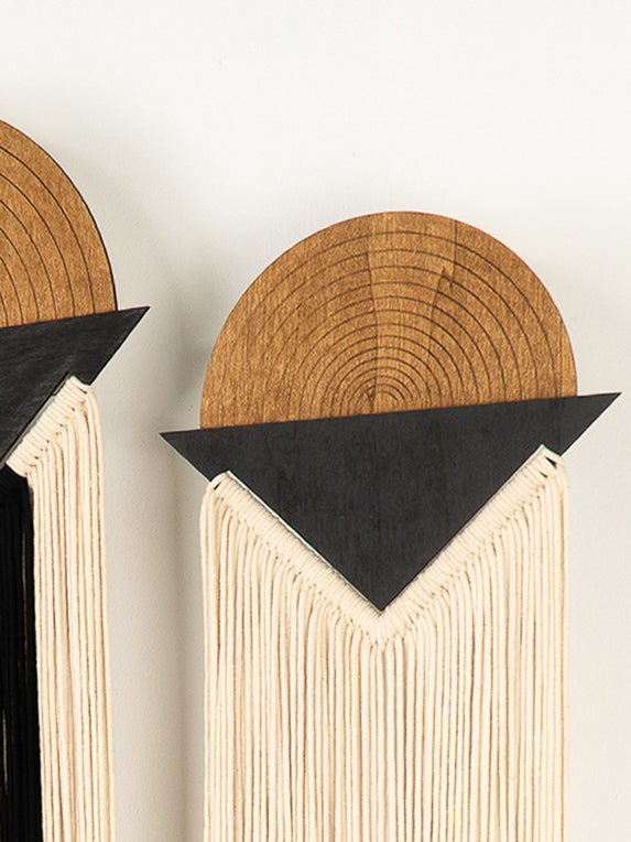 Circa Macrame Fiber Wall Art Y38